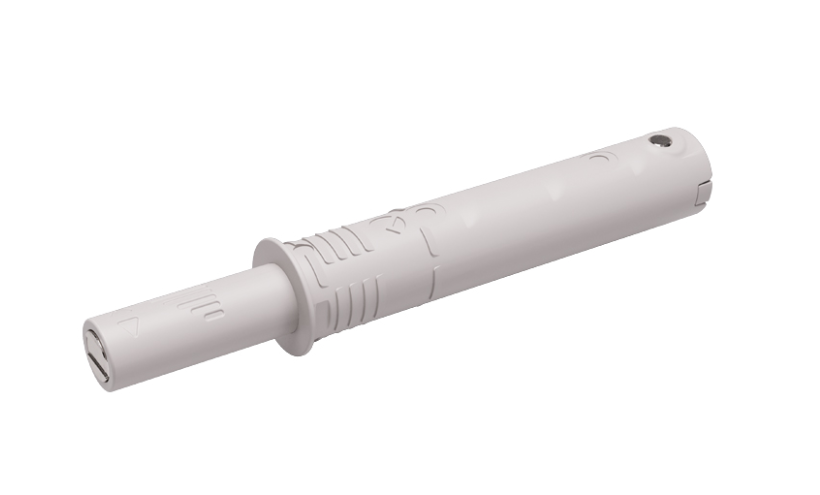 K Push Bas-Aç Gömme Mıknatıslı 20mm Gri