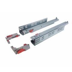 Hafele Pow Çift Açılım Frenli Ray+Mandal  40cm