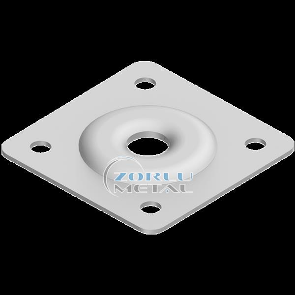 Vazo Ayak Sacı M10 60x60mm