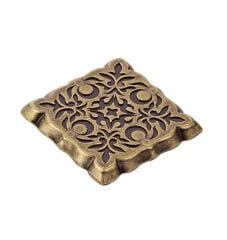 A477025 MP10 Avangart Düğme Kulp 025mm Antik Bronz