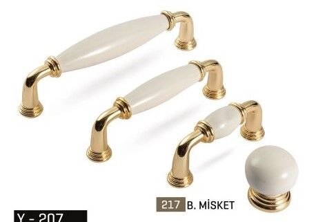 Kulp Yay 128mm Altın Düz