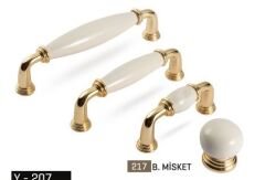 Kulp Yay 128mm Altın Düz