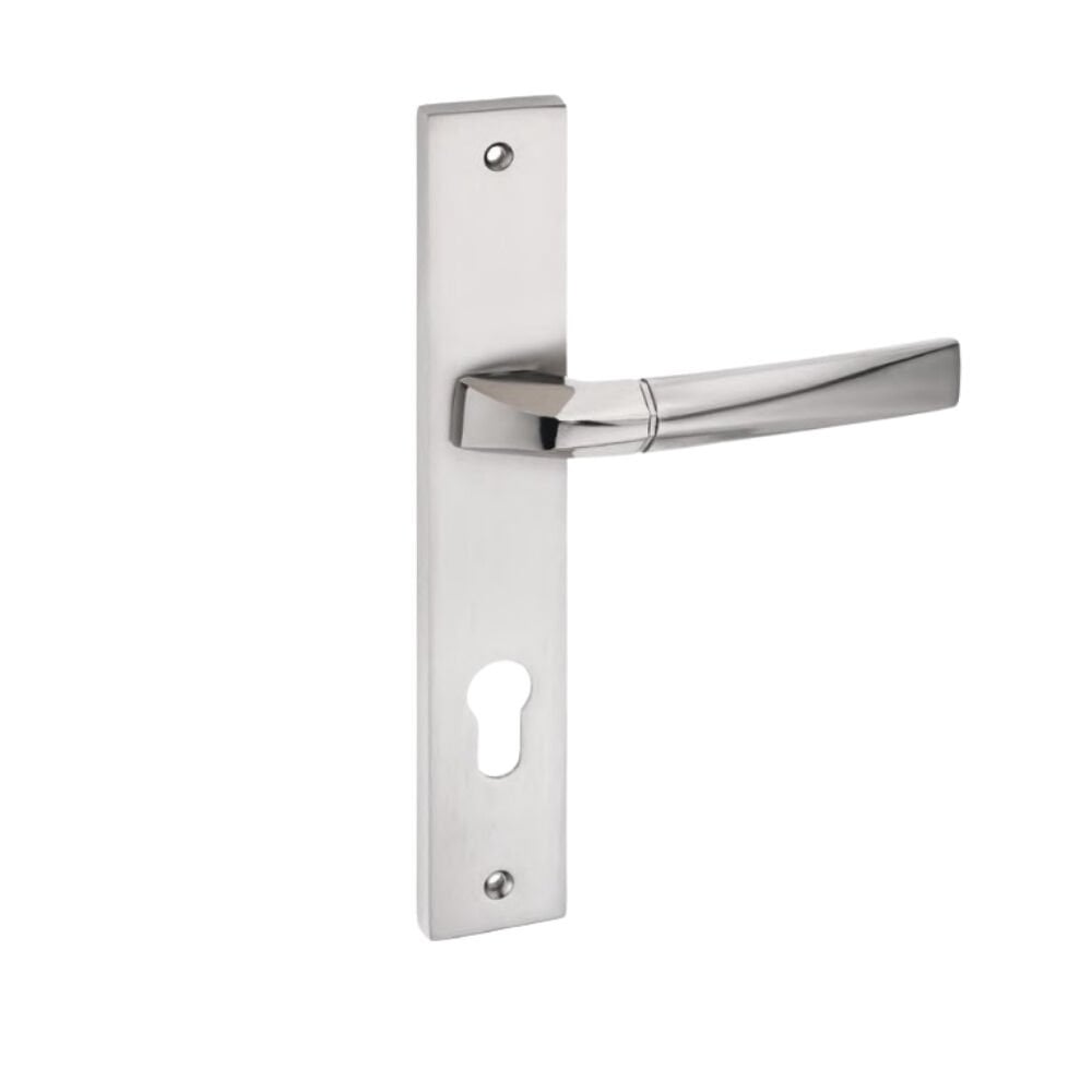 Kapı Kolu Kristal Aynalı Oda Nikel- Saten