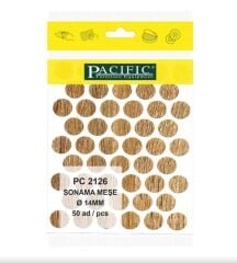 Pvc Yapışkan Tapa 14mm 1Plk=50 Ad Sonoma Meşe