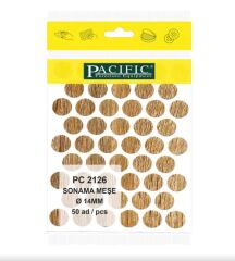 Pvc Yapışkan Tapa 14mm 1Plk=50 Ad Sonoma Meşe
