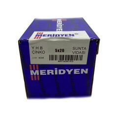 Meridyen Sunta Vidası  5.0x20   (1Paket 500   Ad)