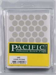 Pvc Yapışkan Tapa 14mm 1Plk=50 Ad Gri